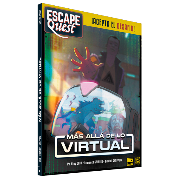 Escape Quest Más allá de lo Virtual juego de mesa