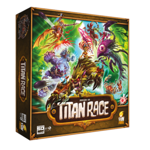 Titan Race juego de mesa